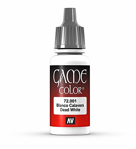 Vallejo Game Farbe, 17-ml-Acrylfarbe Skull White