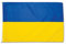 Flaggenking Ukraine Flagge/Fahne - wetterfest, mehrfarbig, 150 x 90 x 1 cm