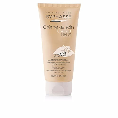 BYPHASSE - Crème Confort Pieds - Monoi de Tahiti Urée et Glycérine - 150ml