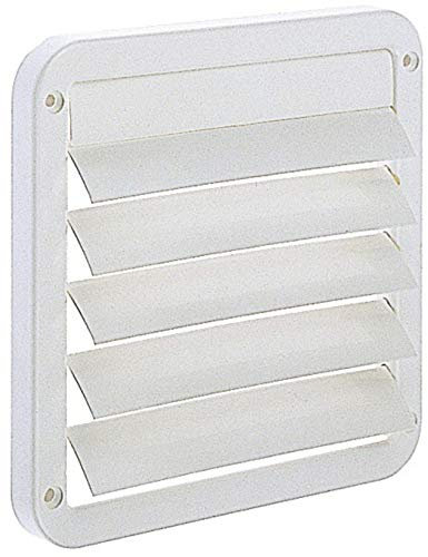 volets extérieur à lamelles - pour ventilation - diamètre 100 mm - atlantic 123107