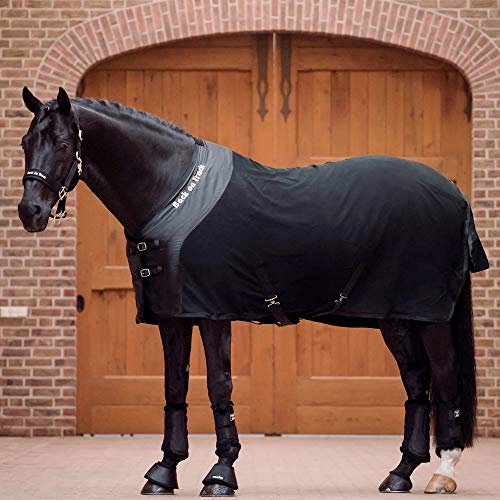Back on Track Supreme Fleece Teppich - Schwarz, 135