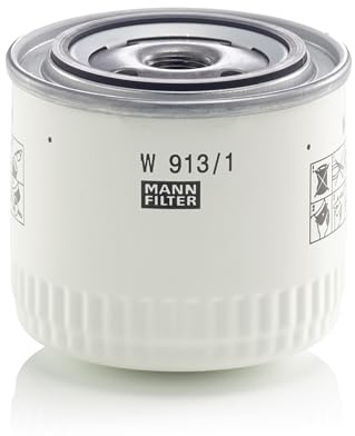 MANN-FILTER, W 913/1 Ölfilter | Für Off-Highway, Hohe Filtrationsleistung, Optimaler Motorschutz, Hochwertige Dichtung, Echte OE-Technologie