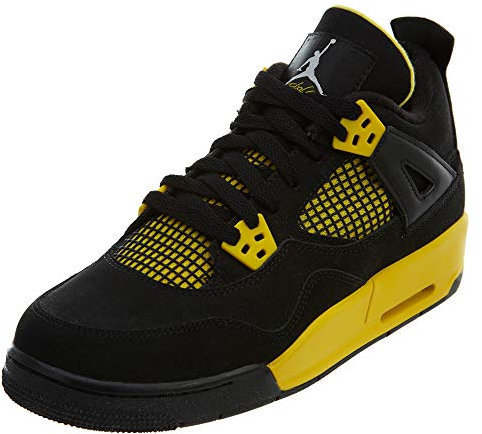 AIR JORDAN 4 Retro (GS) 'Thunder' - 408452-008 - Size 37.5-EU