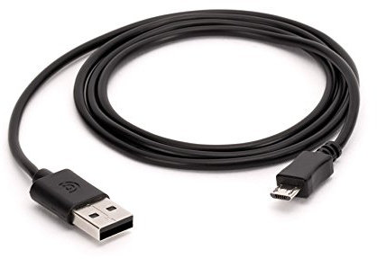 Dragon Trading Cavo di Ricarica 2M per Controller PS4 Dual Shock 4 e X box One – Cavo USB Play & Charge Veloce, Resistente e Lungo (2 Metri, Nero)