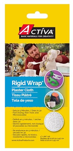 Activa Products - Garza gessata per sculture, 4,6 m x 10,2 cm