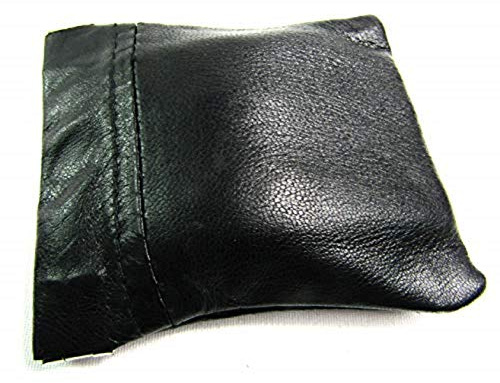 Lorenz English Leather Snap Lock Coin Purse # 1476 - Black (2)