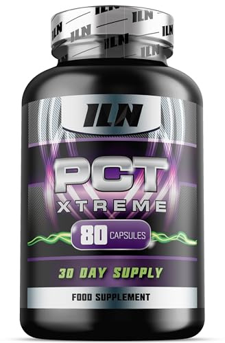 PCT Xtreme – PCT Supplements for Men, Post Cycle Support – 80 Capsules
