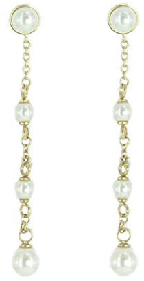 Skagen Ohrringe GOLD HOOP CHAIN DA JESG035