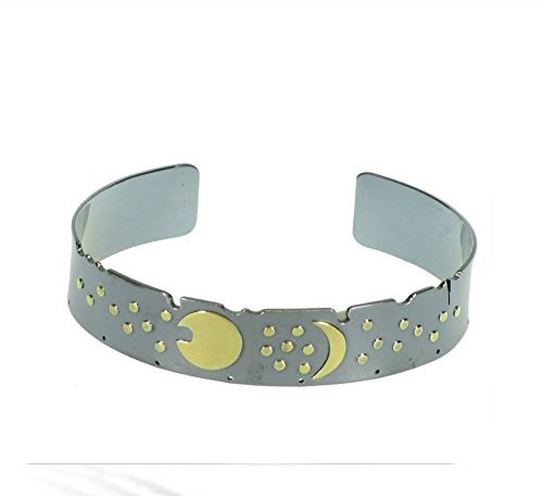 Himmelsscheibe von Nebra, Band - Armreif Armspange 925/- Silber, Sternenschmuck