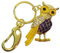 Ciway Metal Jewelry Owl USB Flash Drive Waterproof Pendrive with Key Ring (32GB, Golden)