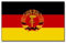Stock-Flagge 30 x 45 : DDR