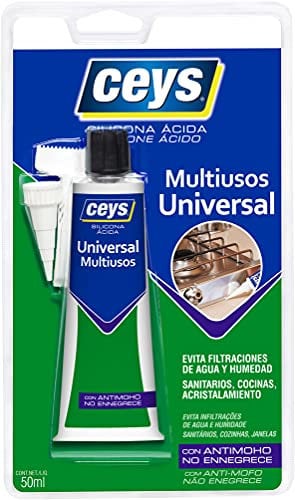 Ceys cey400505502 Silikon Universal (50 ml) weiß
