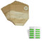 18 sacs et 30 parfums adaptables pour aspirateur Folletto Vorwerk Kobold Thermomix 130, 131