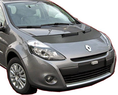 AB-00169 Auto-BRA kompatibel mit Renault Renault Clio 3 Bj. 2005-2013 Haubenbra Steinschlagschutz Tuning Bonnet Bra