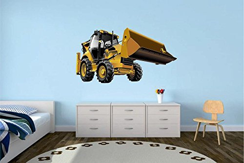 U24 Wandtattoo Bagger Backfiller Motiv Nr. 1 Wandsticker 100 x 55 cm Aufkleber