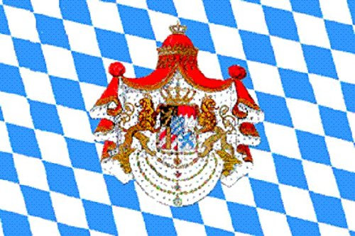 U24 Fahne Flagge Königreich Bayern 150 x 250 cm