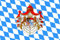 U24 Fahne Flagge Königreich Bayern 150 x 250 cm