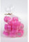 20 original Dänische Teelichter ohne Duft im Acryl-Cup farbig durchgefärbt pink