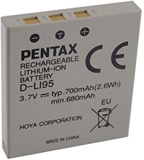 vhbw Li-Ion Battery 700 mAh (3.7 V) for Video Camera Fujifilm FinePix F402 F420, F455, F460, F470, F480, F610, F650, Replaces D-LI8, NP-40.
