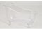 Accentra Deko Badewanne Kunststoff transparent zum Befüllen 26x13,7x15,5cm