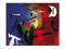 Miró, Joan Miro - Peinture - Kunstdruck Artprint Gemälde - Grösse 80x60 cm