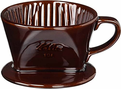 Kalita Ceramic Coffee Dripper 101 - Lotto Brown #01003 by Kalita
