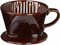 Kalita Ceramic Coffee Dripper 101 - Lotto Brown #01003 by Kalita