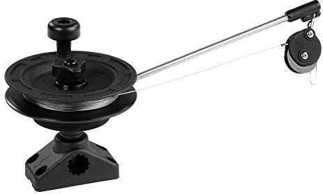 Scotty #1073DP Laketroller Downrigger Manuel, Montage sur Poteau, Emballage Noir, Petit