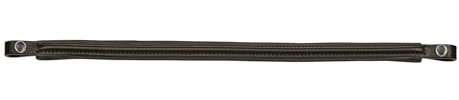 Stübben Stirnband 1000 Wexford schmal - Ebony/Ebony - Warmblut (WB) - 26mm