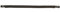 Stübben Stirnband 1000 Wexford schmal - Ebony/Ebony - Warmblut (WB) - 26mm
