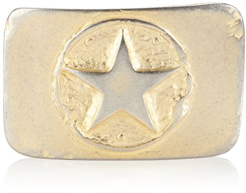 MGM Unisex Schließe Stern Gürtel, Gold (ORO 3), 70 cm (Herstellergröße: One Size)