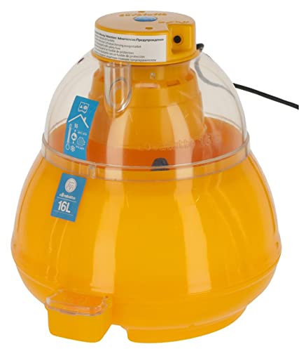 Brutautomat Covatutto 16 L, Kleiner Brutapparat für Eier von Hühnern/Gänsen/Enten/Truthähnen/Wachteln, Mit integriertem Wasserbecken und Temperaturkontrolle