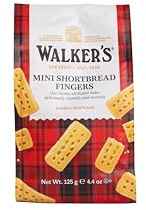 Walker's Shortbread Mini Fingers Bag, Scottish Butter Biscuits Bag, 125g | Traditional All-Butter Scottish Recipe, Mini Shortbread Fingers Bag, Bite-Sized, Perfect for On-The-Go Snacking & More