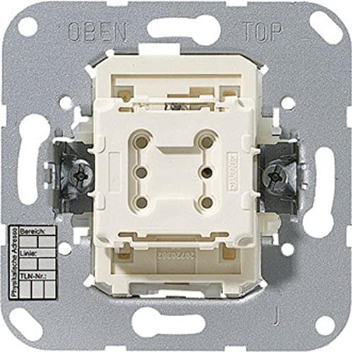 Jung 4071.02LED KNX Taster Busankoppler 1-Fach - Mittenstellung