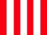 Streifenfahne rot / weiß Fahne Flagge Grösse 60x90cm