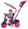 Little Tikes 4-in-1 Deluxe Edition Dreirad- Dreirad für Kleinkinder - 9 Monate bis 3 Jahre - Ganztägiges aktives Spiel - Neon Pink