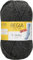 REGIA 6-fädig Uni 9801280-00522 anthrazit streaked Handstrickgarn, Sockengarn, 50g Knäuel