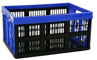 Tontarelli Voilà Cesto Pieghevole, Plastica, 45 Litri, Colori assortiti