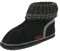 Beck Unisex Oetz Flache Hausschuhe, Schwarz, 44 EU