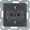 Berker 47431606 Steckdose anthrazit