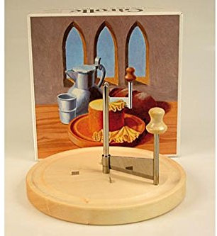 Girolle aus hellem Holz, Schweizer Original, f. Schoko-Girolles o. Tête de Moine, 1 St