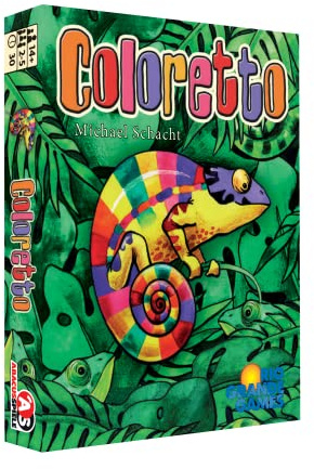 Rio Grande Games 226 - Coloretto, englische Ausgabe
