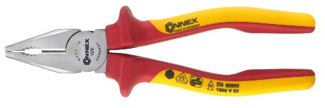 Max-Power COX140180 Pinza universale isolata 1000V per elettricista