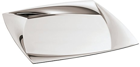 Sambonet Rosenthal Serviertablett - Lucy - quadratisch - Edelstahl 18/10-36x36cm