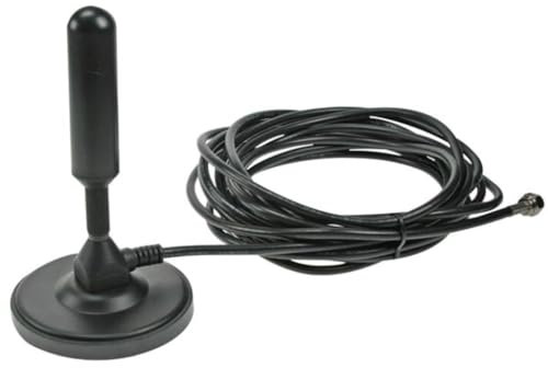 Velleman Magnetic Antenna for Mobile DVB -T Reception - Black