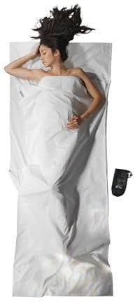 Cocoon Bio Baumwollschlafsack Travel Sheet - Organic Cotton, Nature Weiss, Rechteck, Naturweiß