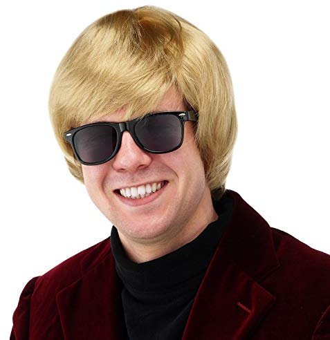 Folat 26732 Halloween Perücke Heino Blond, Herren, Costumes