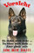 Nanyuk +++ Deutscher SCHÄFERHUND - Metall Warnschild Schild Hundeschild Sign - DSH 35 T2