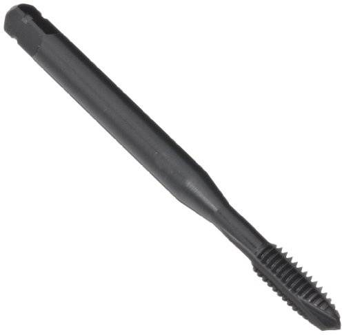 Dormer E0216-32 Serie E021 HSS-E-PM Spiralspitzen-Maschinengewindebohrer UNC mit dampfgehärteter Oberfläche, ISO-Standard, 6-32 Gewinde, 3.505 mm Schnittdurchmesser, 50 mm Länge