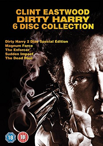 Dirty Harry Complete Movies Film Collection [6 Discs] DVD Boxset: Dirty Harry / Magnum Force / Enforcer / Sudden Impact / Dead Pool + Extras
